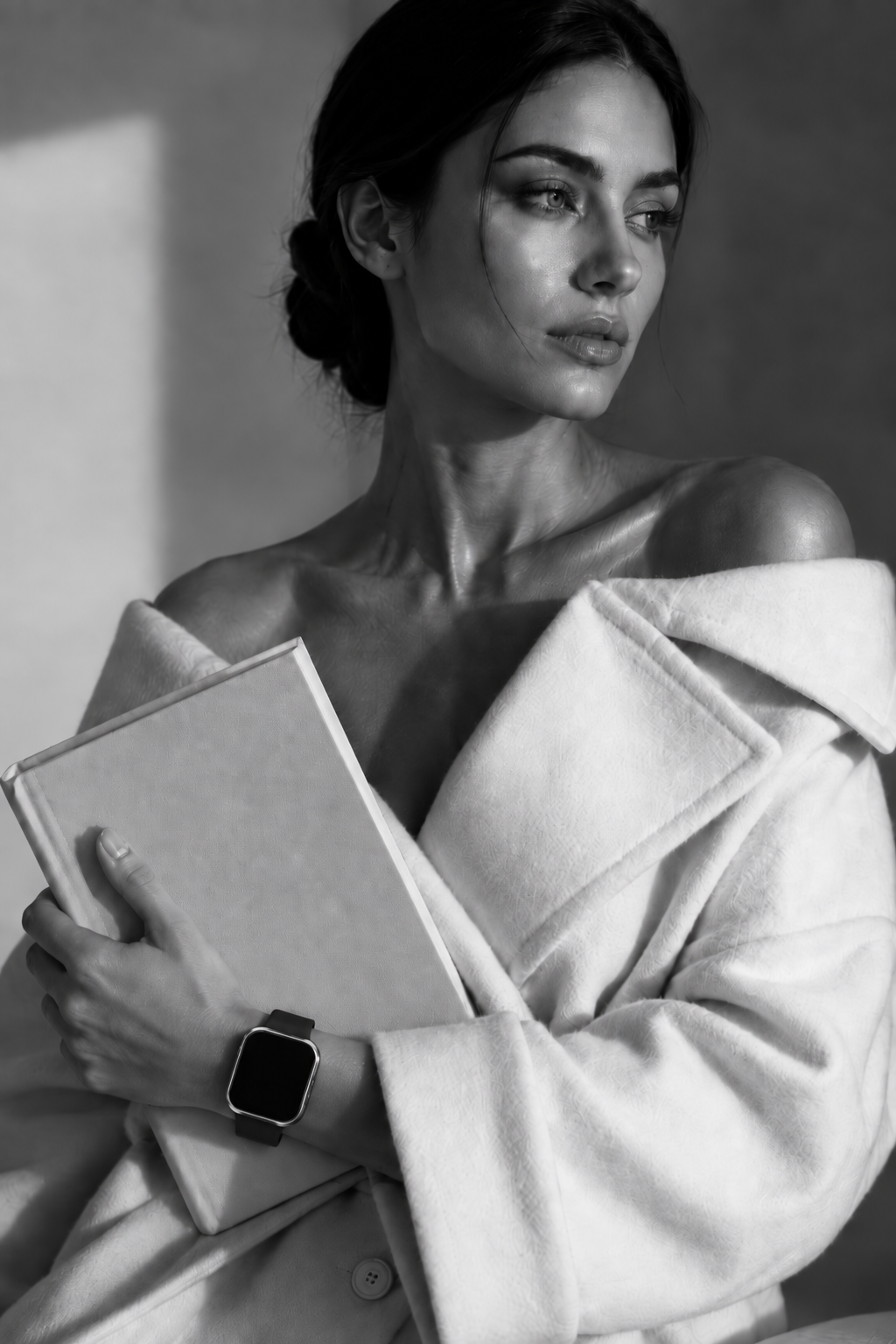 A person wearing the LumoBond band